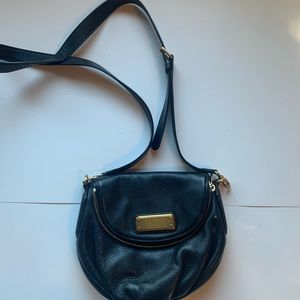 Marc Jacobs Black Leather Crossbody Bag